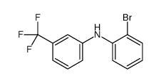 2-bromo-N-[3-(trifluoromethyl)phenyl]aniline结构式