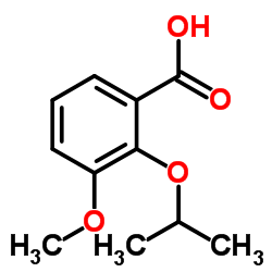 2-Isopropoxy-3-methoxybenzoic acid结构式