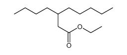 Octanoic acid, 3-butyl-, ethyl ester Structure