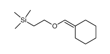 (2-(cyclohexylidenemethoxy)ethyl)trimethylsilane Structure