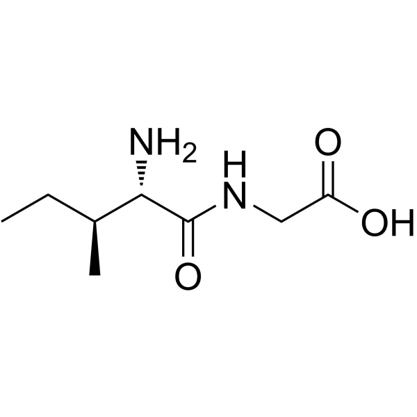 L-异亮酰胺-甘氨酸结构式