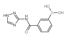 (3-((1H-1,2,4-TRIAZOL-3-YL)CARBAMOYL)PHENYL)BORONIC ACID picture