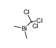 dimethyl(trichloromethyl)bismuthine Structure