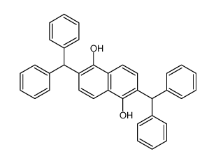 2,6-dibenzhydrylnaphthalene-1,5-diol结构式
