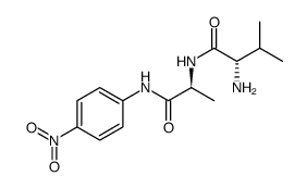 H-Val-Ala-pNA acetate salt结构式