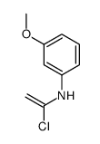 N-(1-chloroethenyl)-3-methoxyaniline结构式