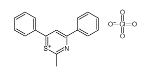 2-methyl-4,6-diphenyl-1,3-thiazin-1-ium,perchlorate Structure