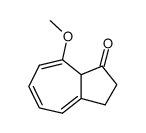 8-Methoxy-3,8a-dihydroazulen-1(2H)-one Structure