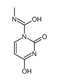 N-methyl-2,4-dioxopyrimidine-1-carboxamide结构式