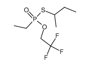 S-sec.-butyl O-2,2,2-trifluoroethyl ethanethiophosphonate Structure