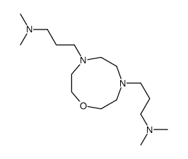 3-[7-[3-(dimethylamino)propyl]-1,4,7-oxadiazonan-4-yl]-N,N-dimethylpropan-1-amine Structure