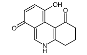 10-hydroxy-2,3,4,5-tetrahydrophenanthridine-1,7-dione Structure