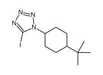 1-(4-tert-butylcyclohexyl)-5-iodotetrazole Structure