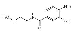 4-amino-N-(2-methoxyethyl)-3-methylbenzamide() Structure