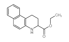 ethyl 1,2,3,4-tetrahydrobenzo[f]quinoline-3-carboxylate结构式