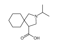 2-Azaspiro[4.5]decane-4-carboxylic acid, 2-(1-methylethyl) Structure