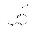 4-(chloromethyl)-2-methylsulfanylpyrimidine structure