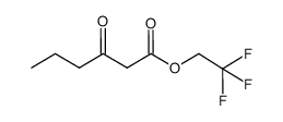 2,2,2-trifluoroethyl 3-oxohexanoate结构式