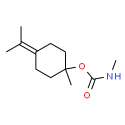 Carbamic acid, methyl-, p-menth-4(8)-en-1-yl ester (7CI) Structure