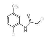 2-Chloro-N-(2-chloro-5-methylphenyl)acetamide结构式