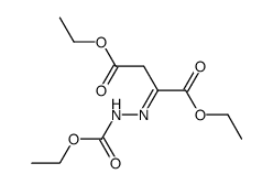 (E)-ethoxycarbonylhydrazono-succinic acid diethyl ester Structure