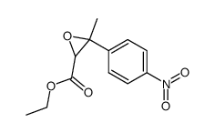 ethyl 3-methyl-3-(4-nitrophenyl)oxirane-2-carboxylate结构式