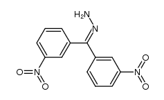 3,3'-dinitro-benzophenone-hydrazone结构式