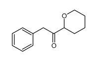 1-(oxan-2-yl)-2-phenylethanone结构式