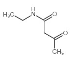 N-Ethylacetoacetamide structure