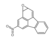5-nitrofluoranthene 2,3-oxide结构式
