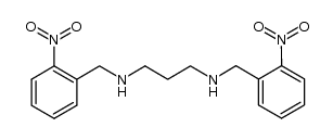 N1,N3‐bis(2‐nitrobenzyl)propane‐1,3‐diamine Structure