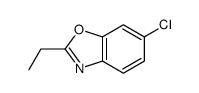 6-氯-2-乙基苯并噁唑结构式
