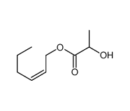 [(Z)-hex-2-enyl] 2-hydroxypropanoate Structure