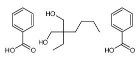 benzoic acid,2-butyl-2-ethylpropane-1,3-diol结构式