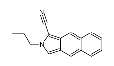 2-propylbenzo[f]isoindole-3-carbonitrile Structure