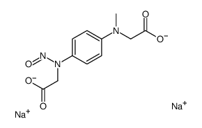 disodium,2-[4-[carboxylatomethyl(nitroso)amino]-N-methylanilino]acetate Structure