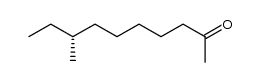 (R)-(-)-8-methyldecan-2-one结构式