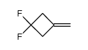 1,1-difluoro-3-methylenecyclobutane Structure