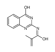 2-methyl-N-(4-oxo-1H-quinazolin-2-yl)prop-2-enamide Structure