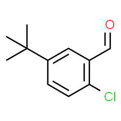 2-Chloro-5-tert-butylbenzaldehyde Structure