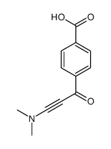 4-[3-(dimethylamino)prop-2-ynoyl]benzoic acid结构式