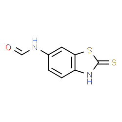 Formamide, N-(2,3-dihydro-2-thioxo-6-benzothiazolyl)- (9CI) Structure