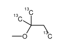 2-methoxy-2-methylbutane Structure