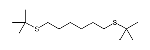 1,6-bis(tert-butylsulfanyl)hexane结构式