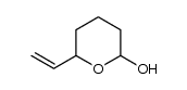 tetrahydro-6-vinyl-2H-pyran-2-ol结构式