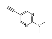 5-ethynyl-N,N-dimethylpyrimidin-2-amine Structure