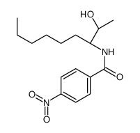 rac-赤-3-(4-硝基苯甲酰胺基)壬烷-2-醇结构式