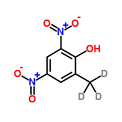2-(2H3)Methyl-4,6-dinitrophenol结构式