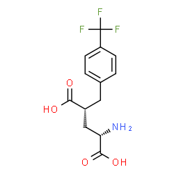 (2R,4R)-4-(4-TRIFLUOROMETHYLBENZYL)GLUTAMICACID Structure