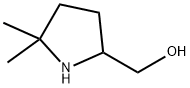 (5,5-二甲基吡咯烷-2-基)甲醇结构式